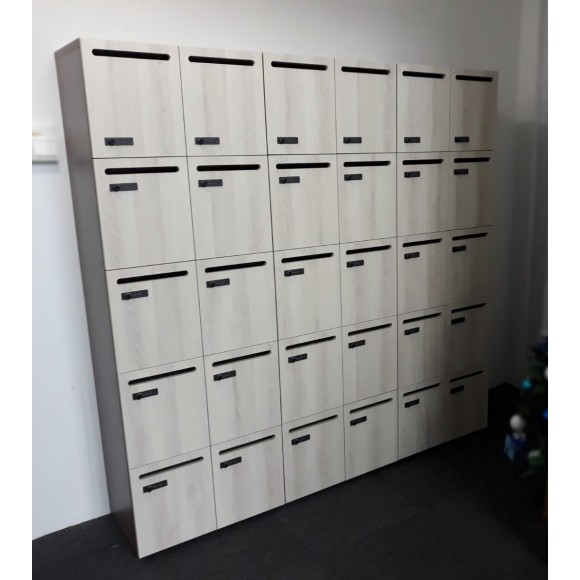 Office Lockers with Opening Slot