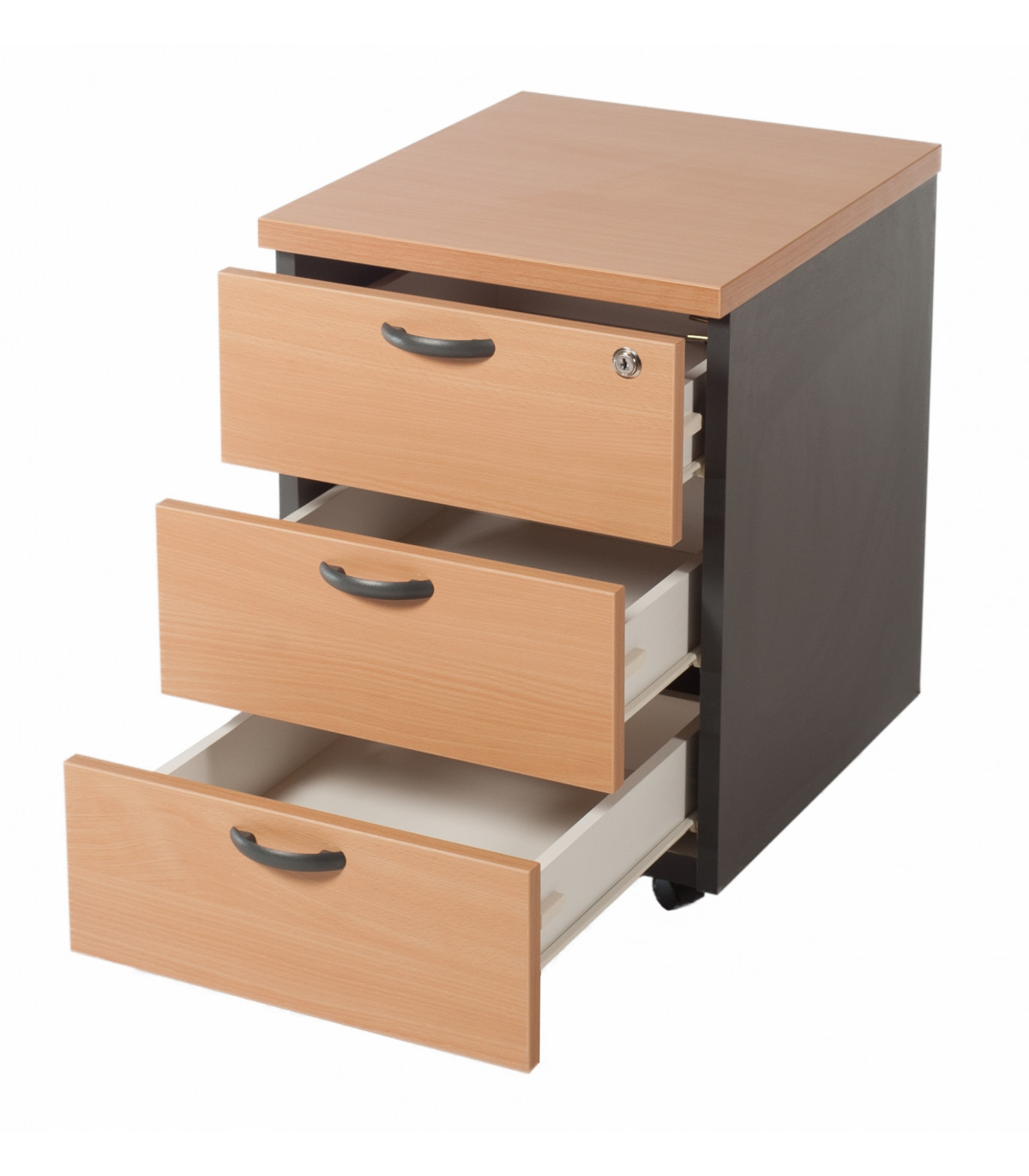 3 drawer desk pedestal